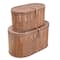 Hello Honey® Modern Decorative Oval Woven Rattan Storage Box Set